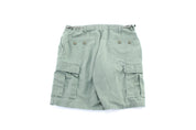 90's Popper Public Safety Green Cargo Shorts - ThriftedThreads.com