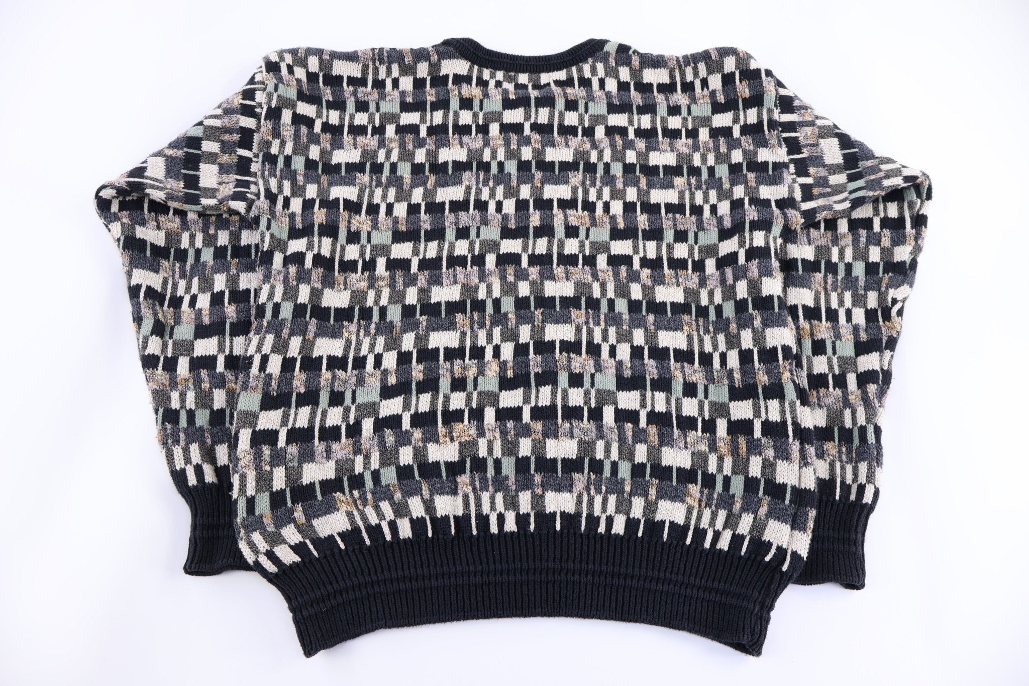 90's Portland Sweater Co Multicolor Knit Sweater - Sweater - Thrifted Threads
