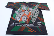 90's Positive Family Kacy World Colors All Over Graphic T-Shirt - ThriftedThreads.com