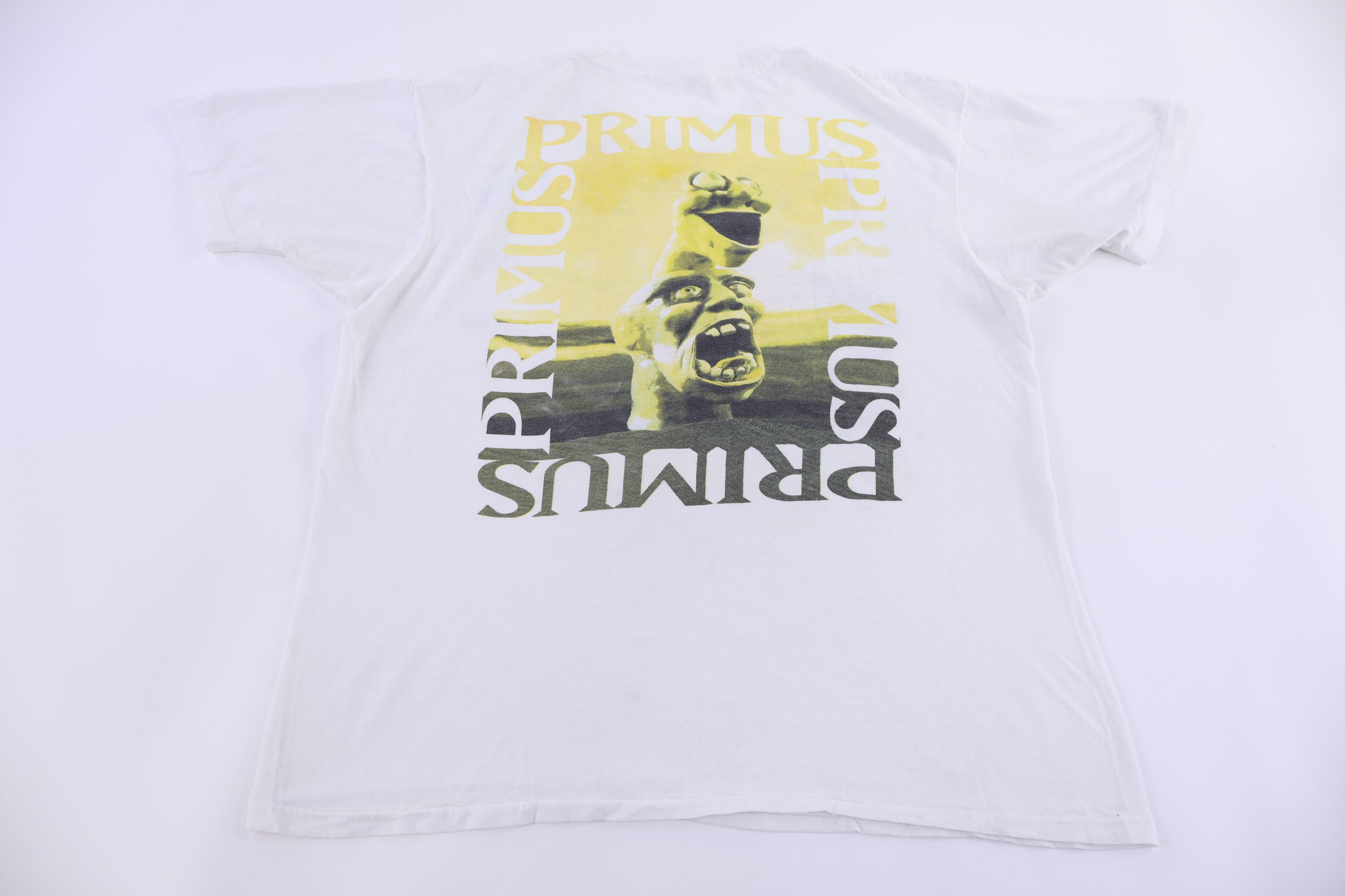 90's Primus Frizzle Fry Band T-shirt - Shirts & Tops - Thrifted Threads