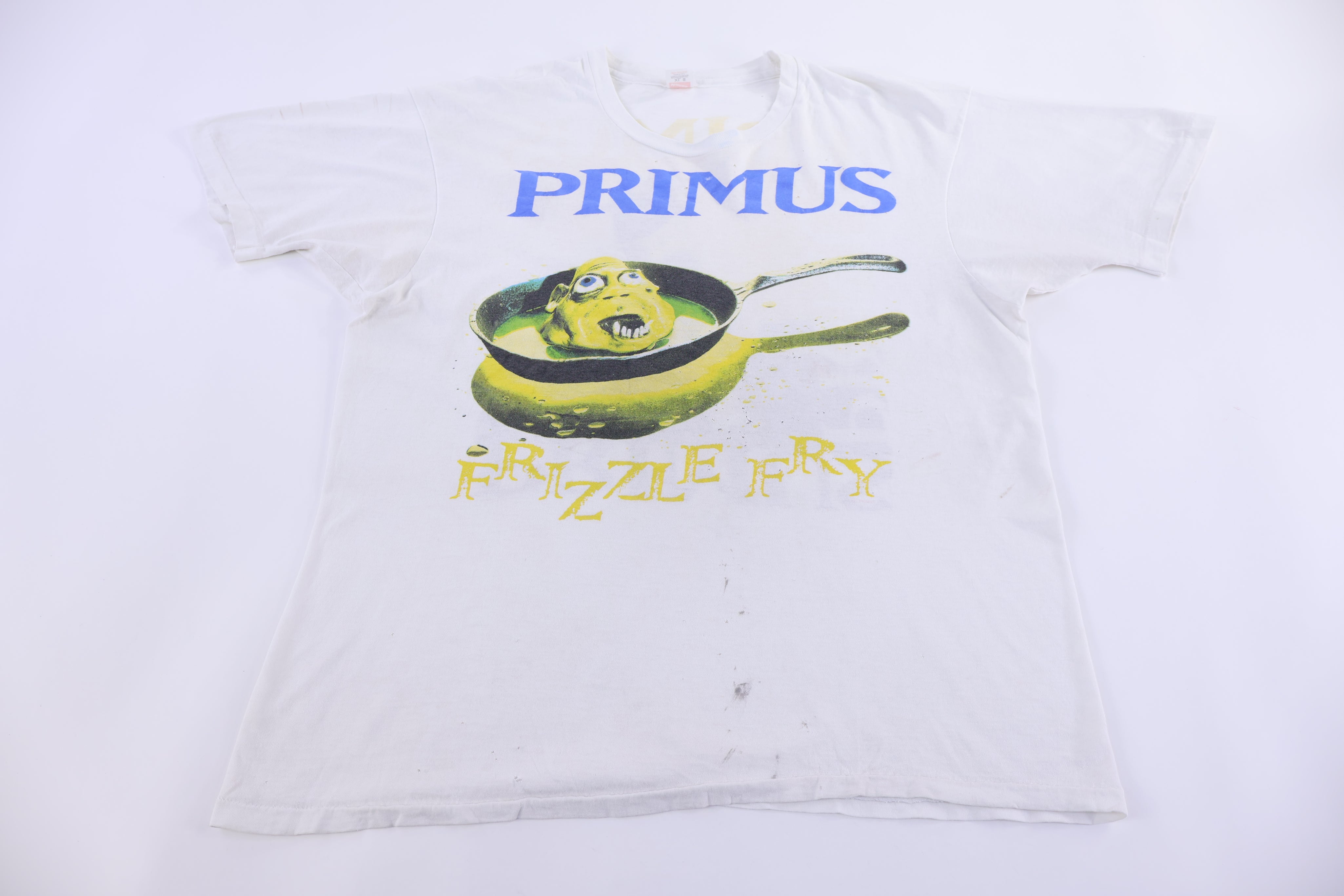 90's Primus Frizzle Fry Band T-shirt - Shirts & Tops - Thrifted Threads