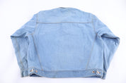 90's Pro Elite Light Wash Denim Jacket - Jacket - Thrifted Threads