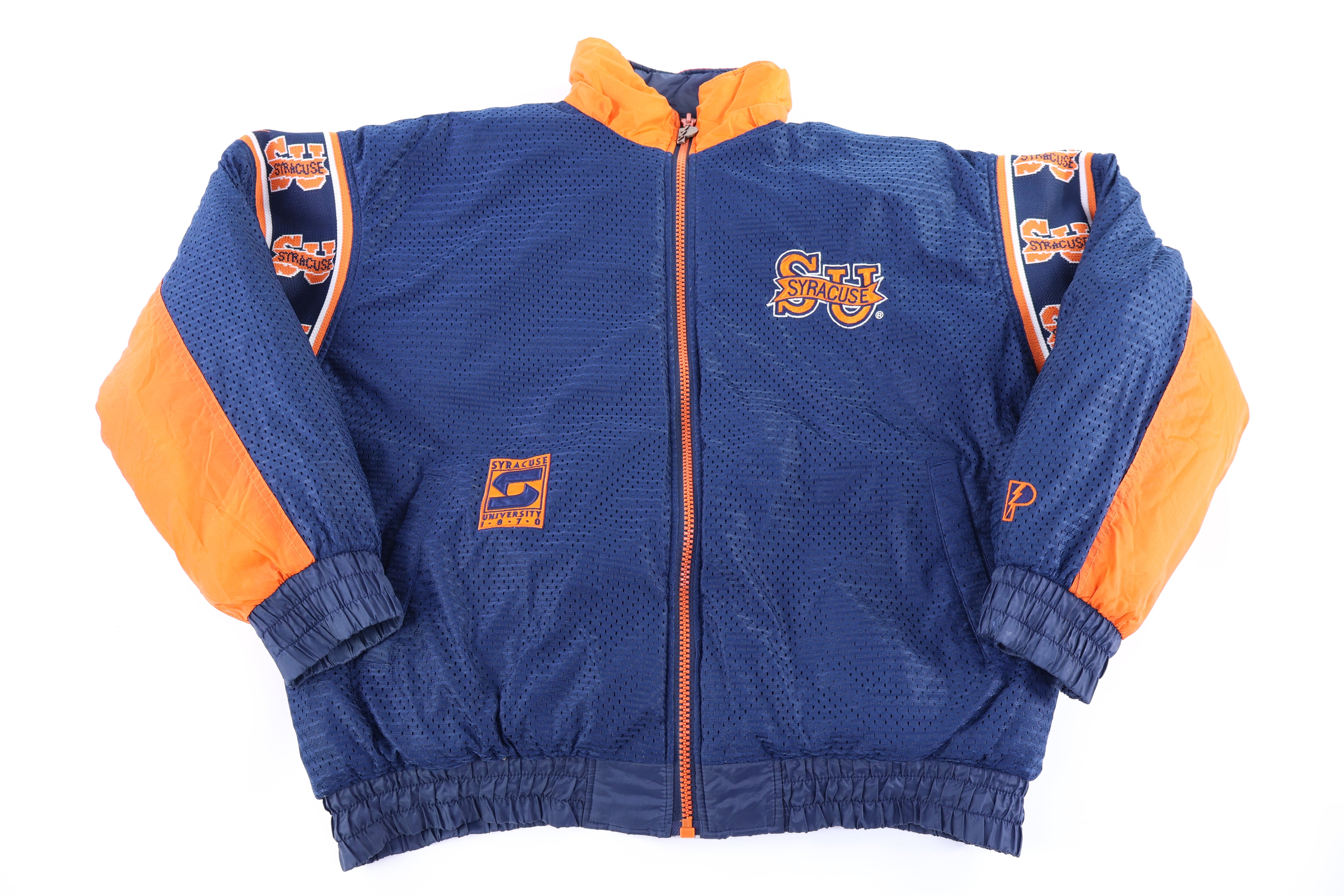 90's Pro Player Syracuse University Full Zip Jacket - Jacket - Thrifted Threads