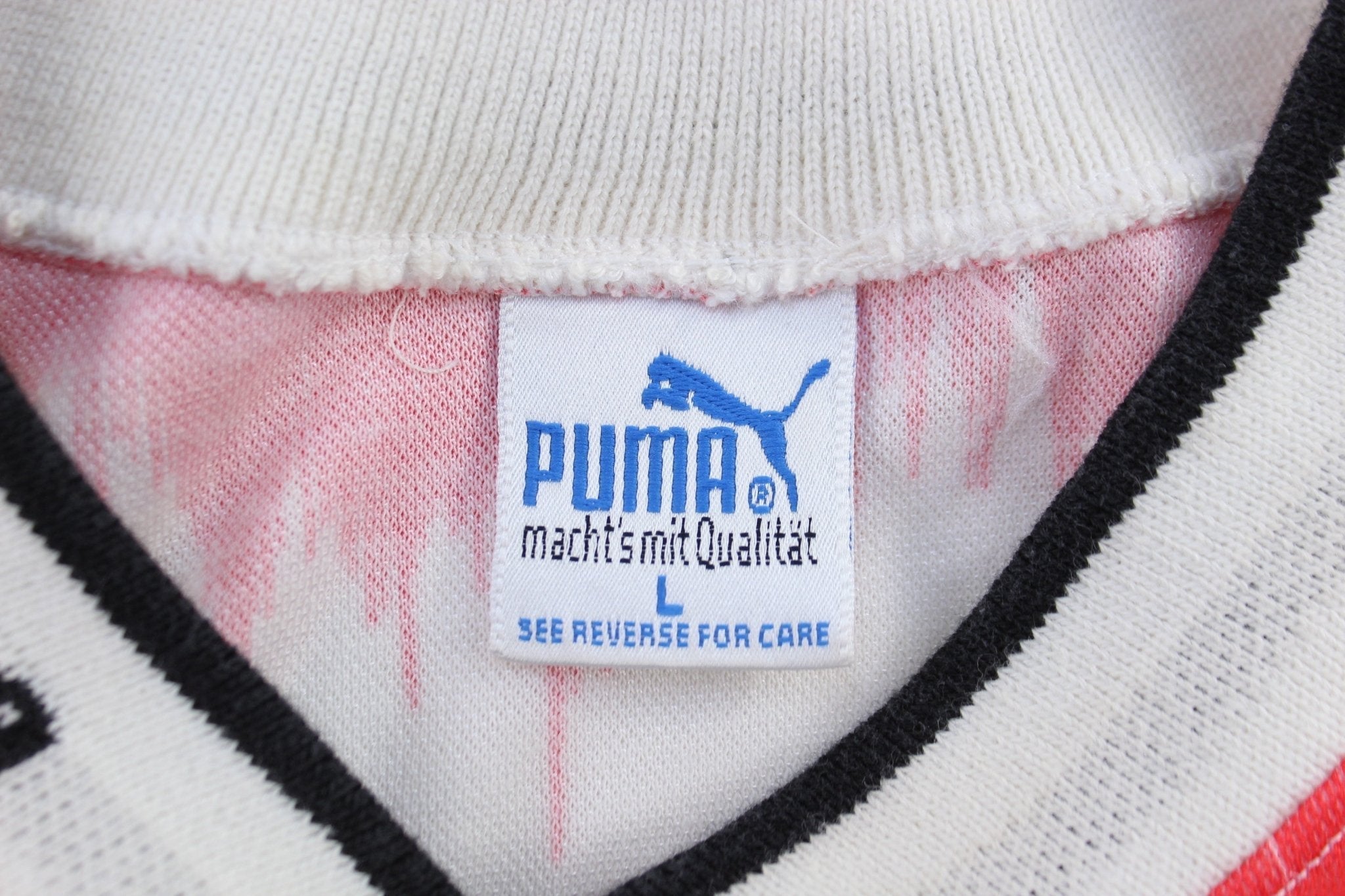 90's Puma Embroidered Logo Soccer Jersey - Jerseys/Tanks - Thrifted Threads