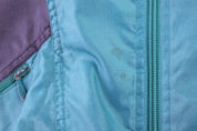 90's Puma Multicolor Full Zip Windbreaker - Jacket - Thrifted Threads