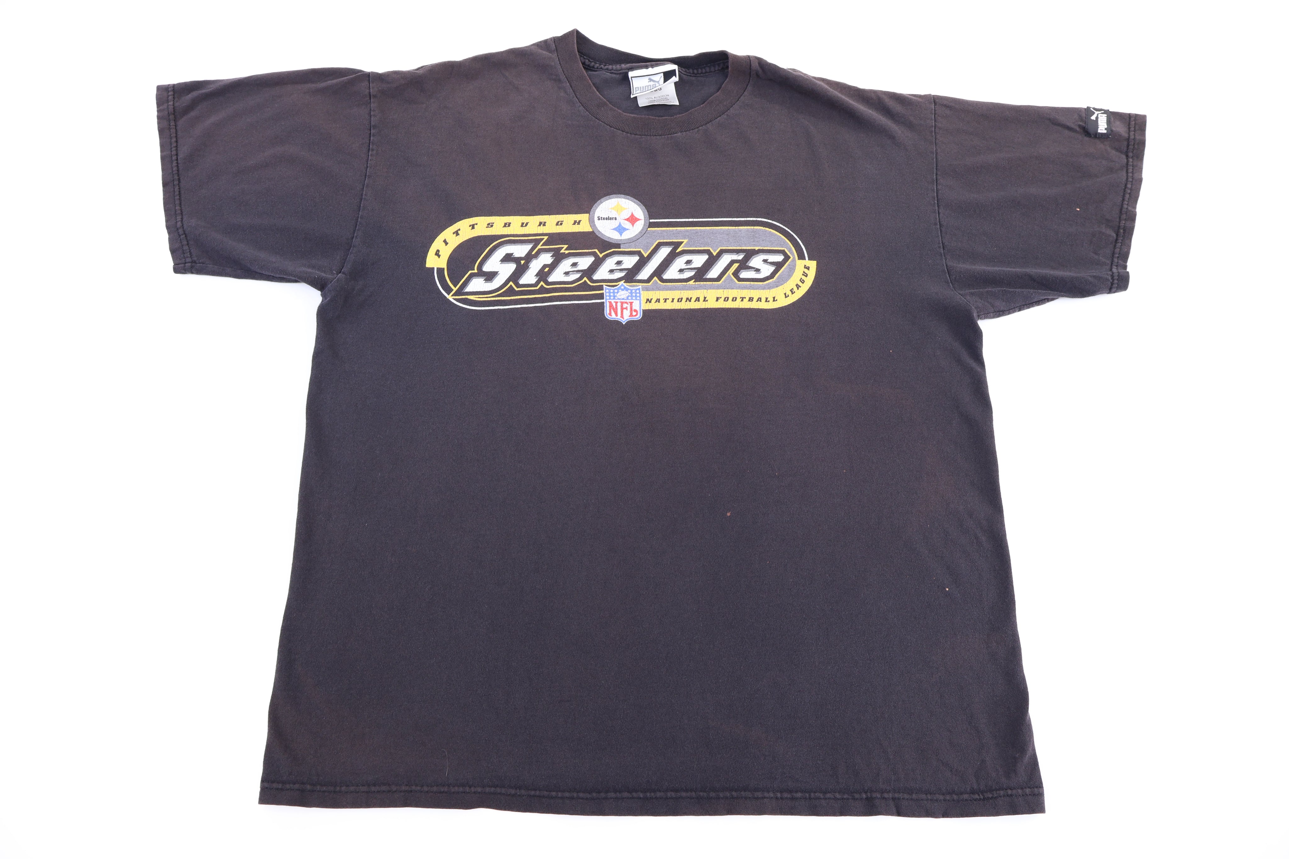 90's Puma Pittsburgh Steelers Football T-shirt - Shirts & Tops - Thrifted Threads
