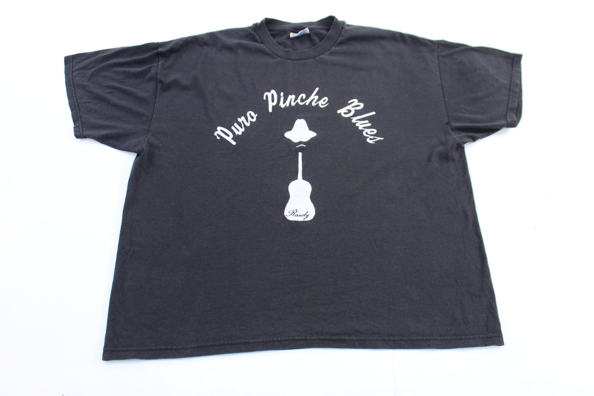 90's Puro Pinche Blues Randy Garibay T-Shirt - ThriftedThreads.com