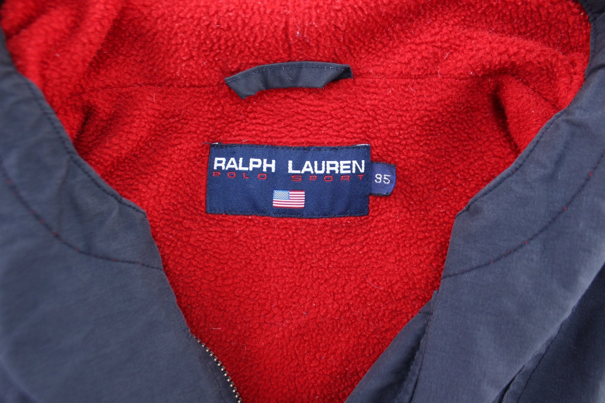 90's Ralph Lauren Polo Sport Embroidered Zip Up Jacket - ThriftedThreads.com