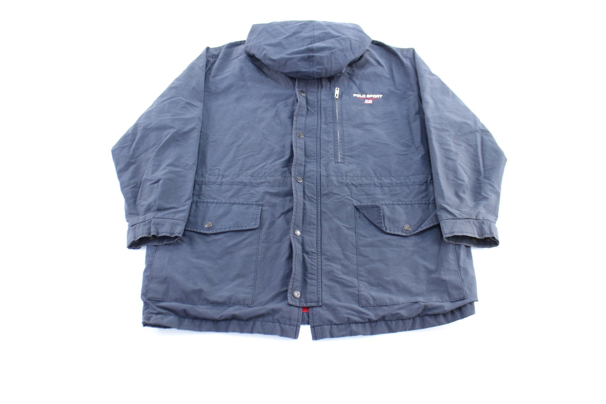 90's Ralph Lauren Polo Sport Embroidered Zip Up Jacket - Jacket - Thrifted Threads