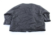 90's Reebok Embroidered Logo Black, Blue, & White Zip Up Jacket - ThriftedThreads.com