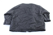 90's Reebok Embroidered Logo Black, Blue, & White Zip Up Jacket - Jacket - Thrifted Threads