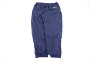 90's Reebok Embroidered Logo Blue Track Pants - Pants/Shorts - Thrifted Threads