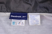 90's Reebok Embroidered Logo Full Zip Windbreaker - Jacket - Thrifted Threads