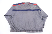 90's Reebok Embroidered Logo Full Zip Windbreaker - Jacket - Thrifted Threads