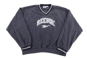 90's Reebok Embroidered Pullover Sweatshirt - Jacket - Thrifted Threads