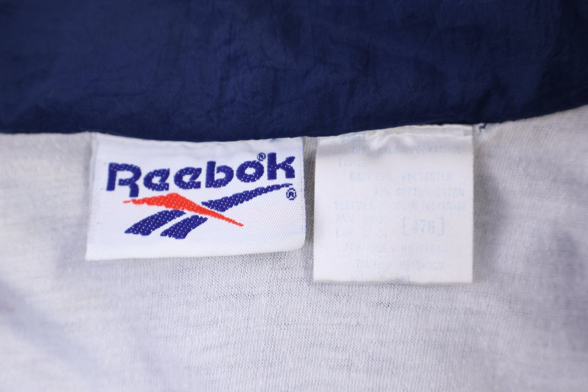 90's Reebok Full Zip Windbreaker - Jacket - Thrifted Threads
