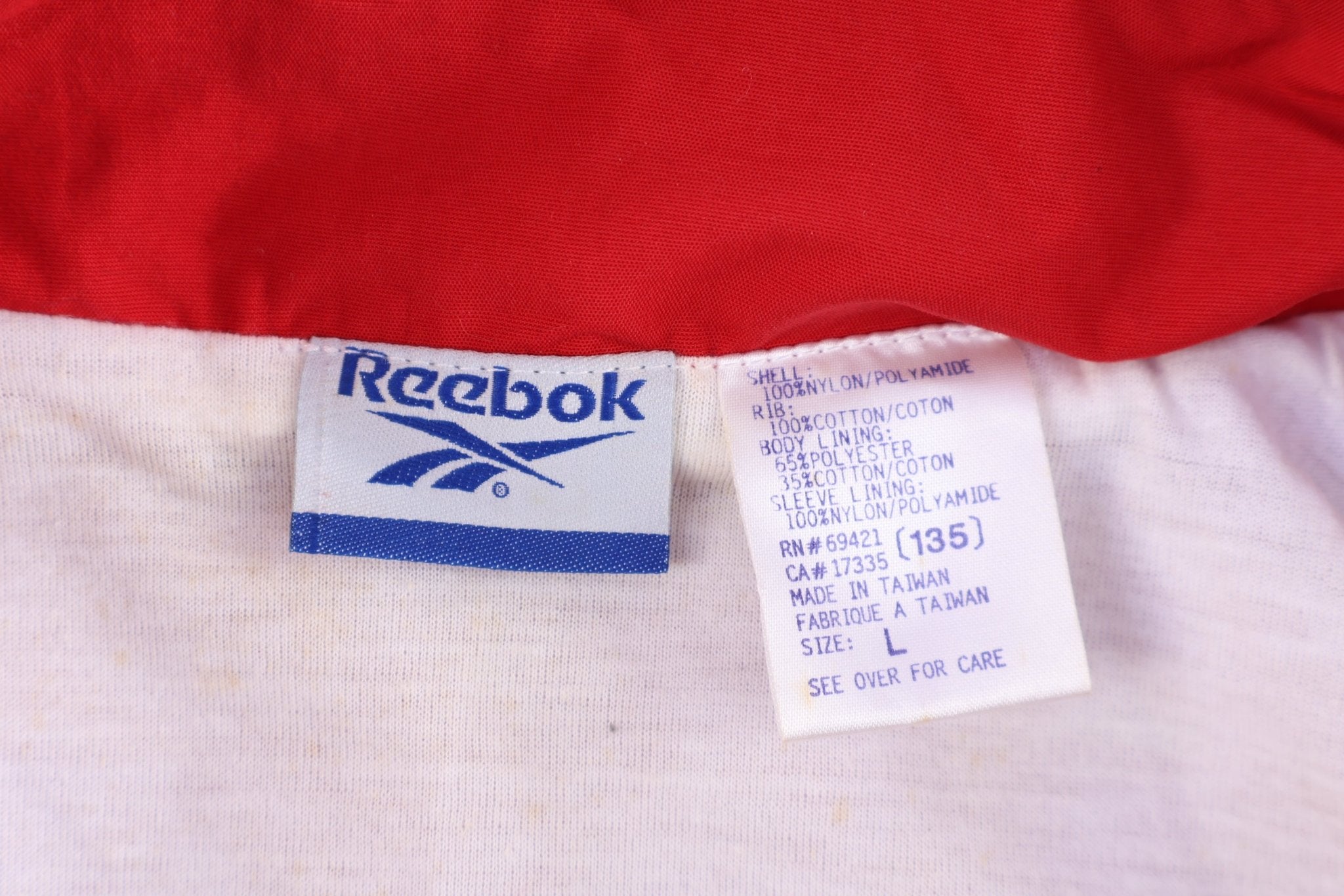 90's Reebok Harlem Globetrotters Full Zip Jacket - Jacket - Thrifted Threads