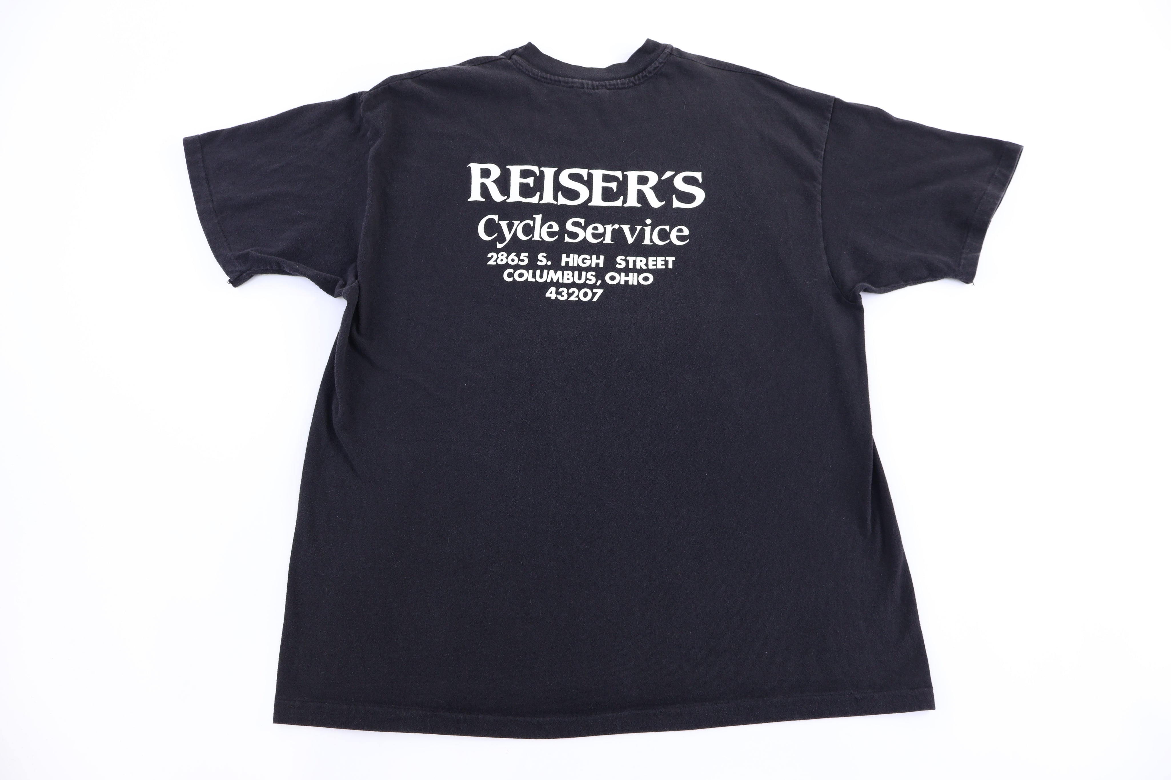 90's Reiser's Cycle Service T-shirt - Shirts & Tops - Thrifted Threads