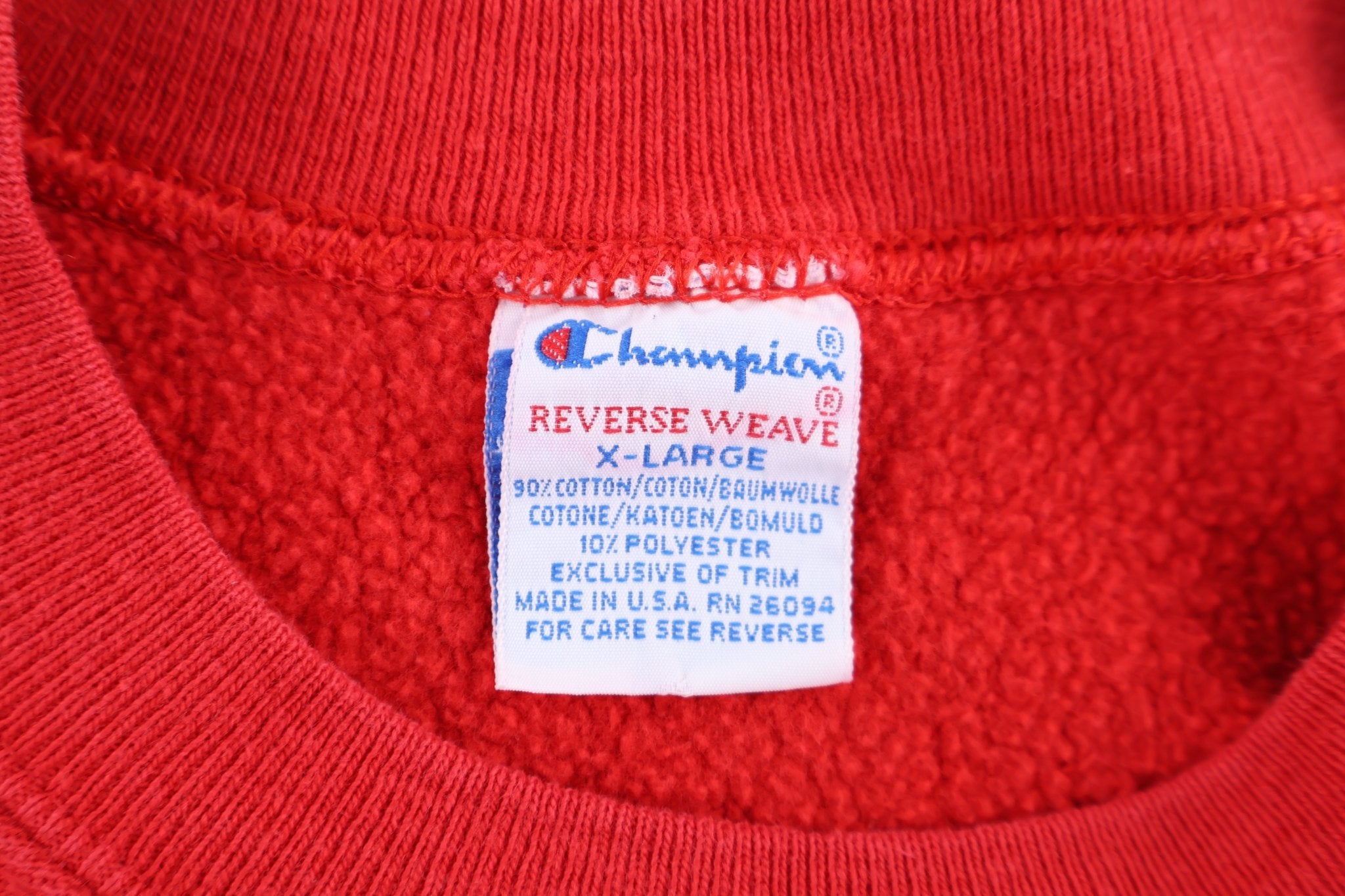 90's Rhode Island Reverse Weave Sweatshirt - Sweatshirt - Thrifted Threads
