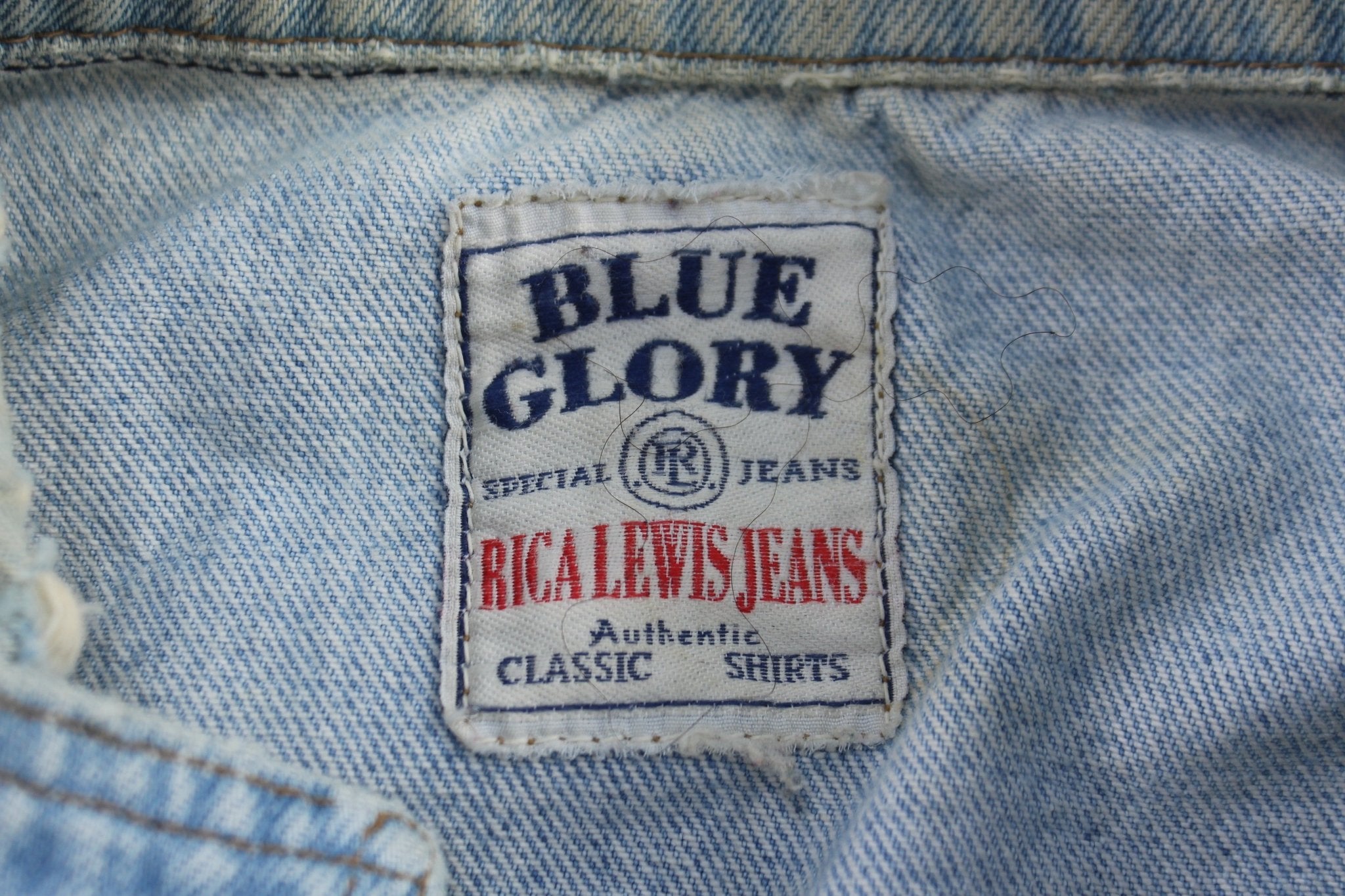 90's Rica Lewis Jeans Denim Jacket - jacket - Thrifted Threads