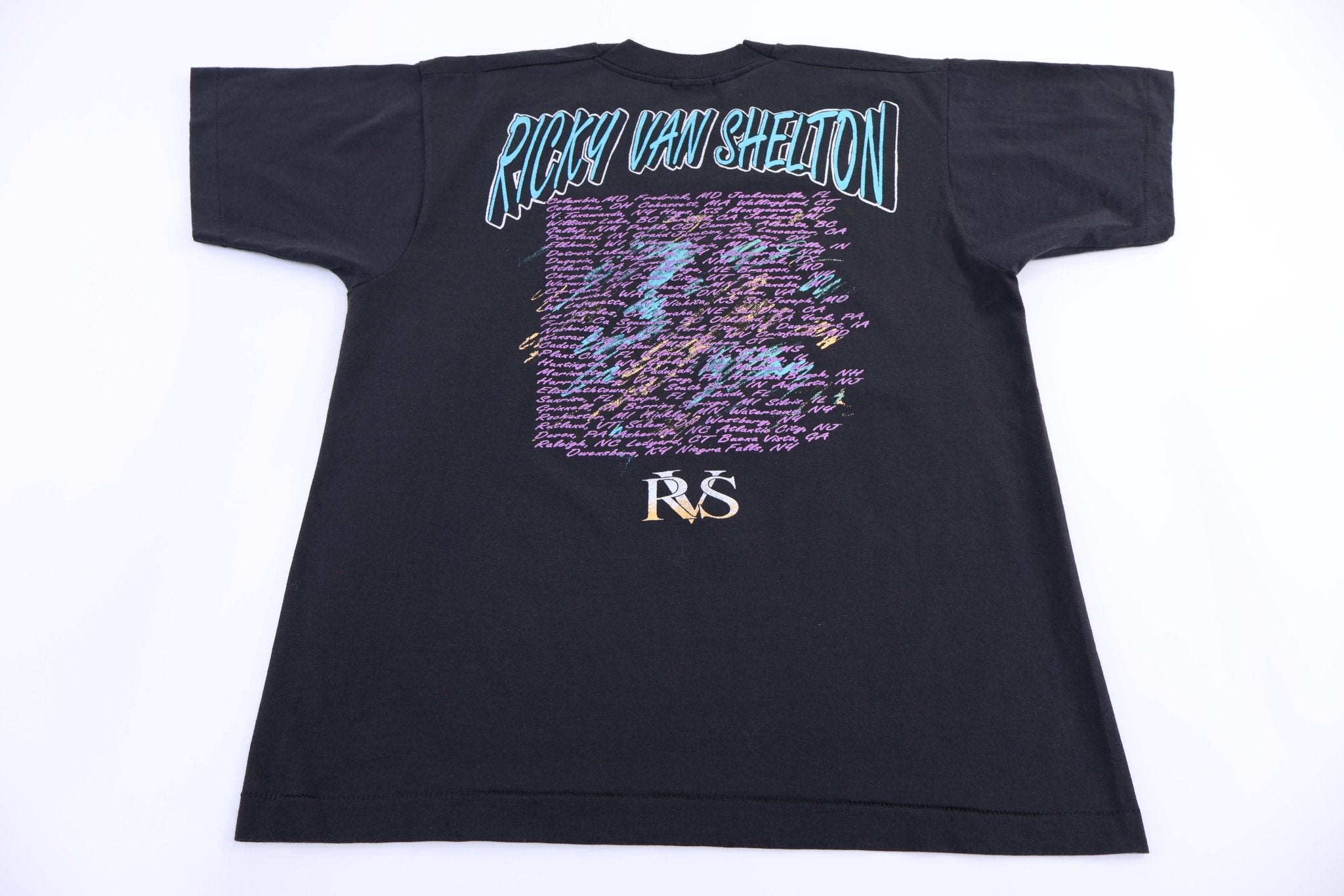 90's Ricky Van Shelton Tour T-shirt - Shirts & Tops - Thrifted Threads