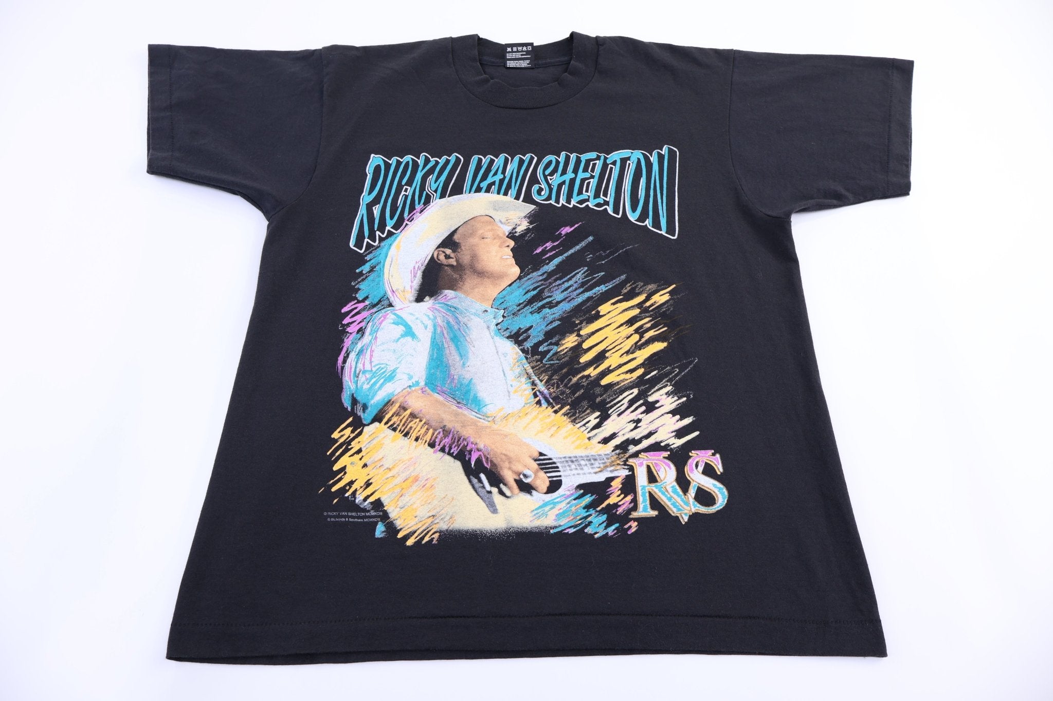 90's Ricky Van Shelton Tour T-shirt - Shirts & Tops - Thrifted Threads