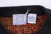 90's River Trader Multicolor Knit Sweater - Sweater - Thrifted Threads