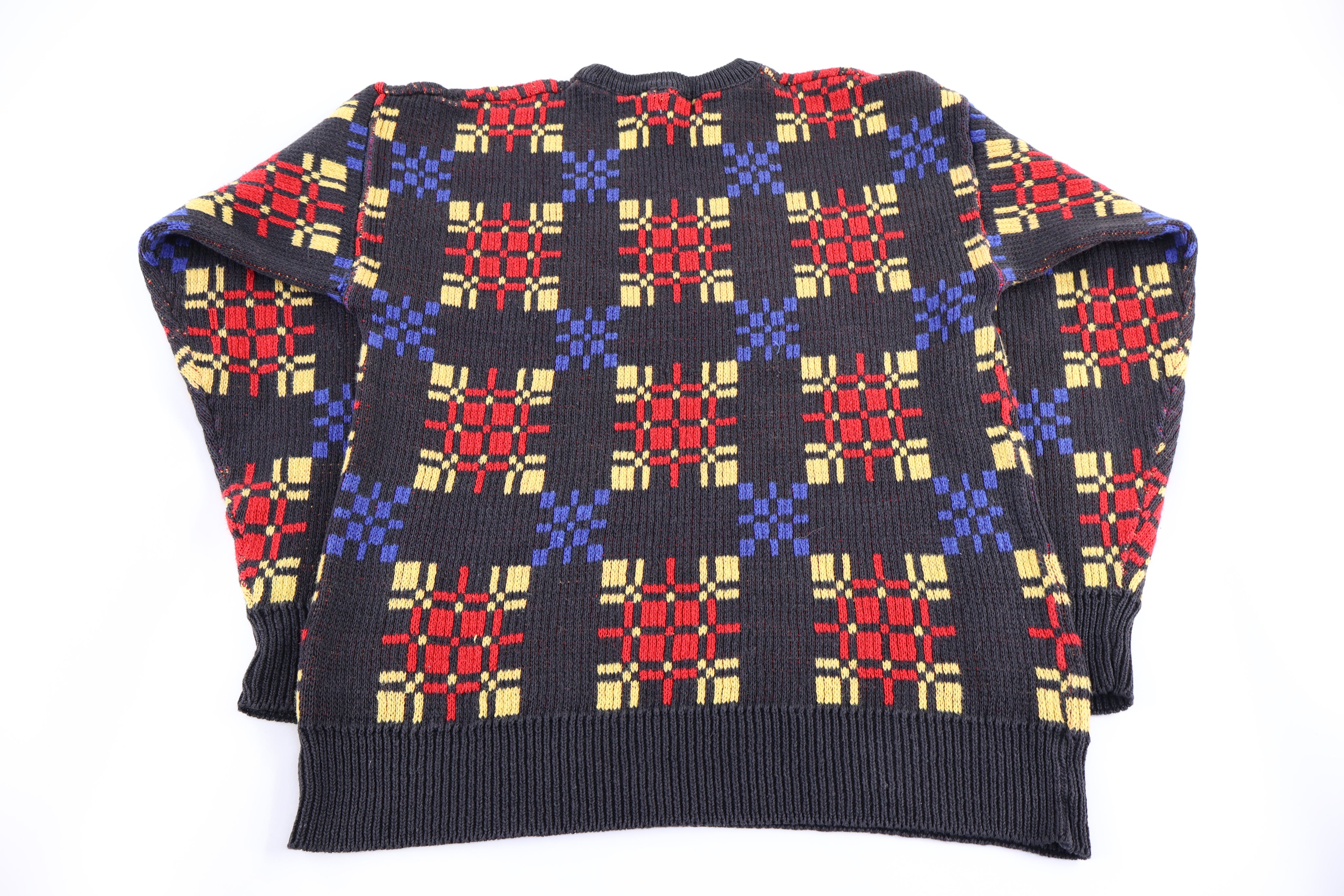 90's River Trader Multicolor Knit Sweater - Sweater - Thrifted Threads
