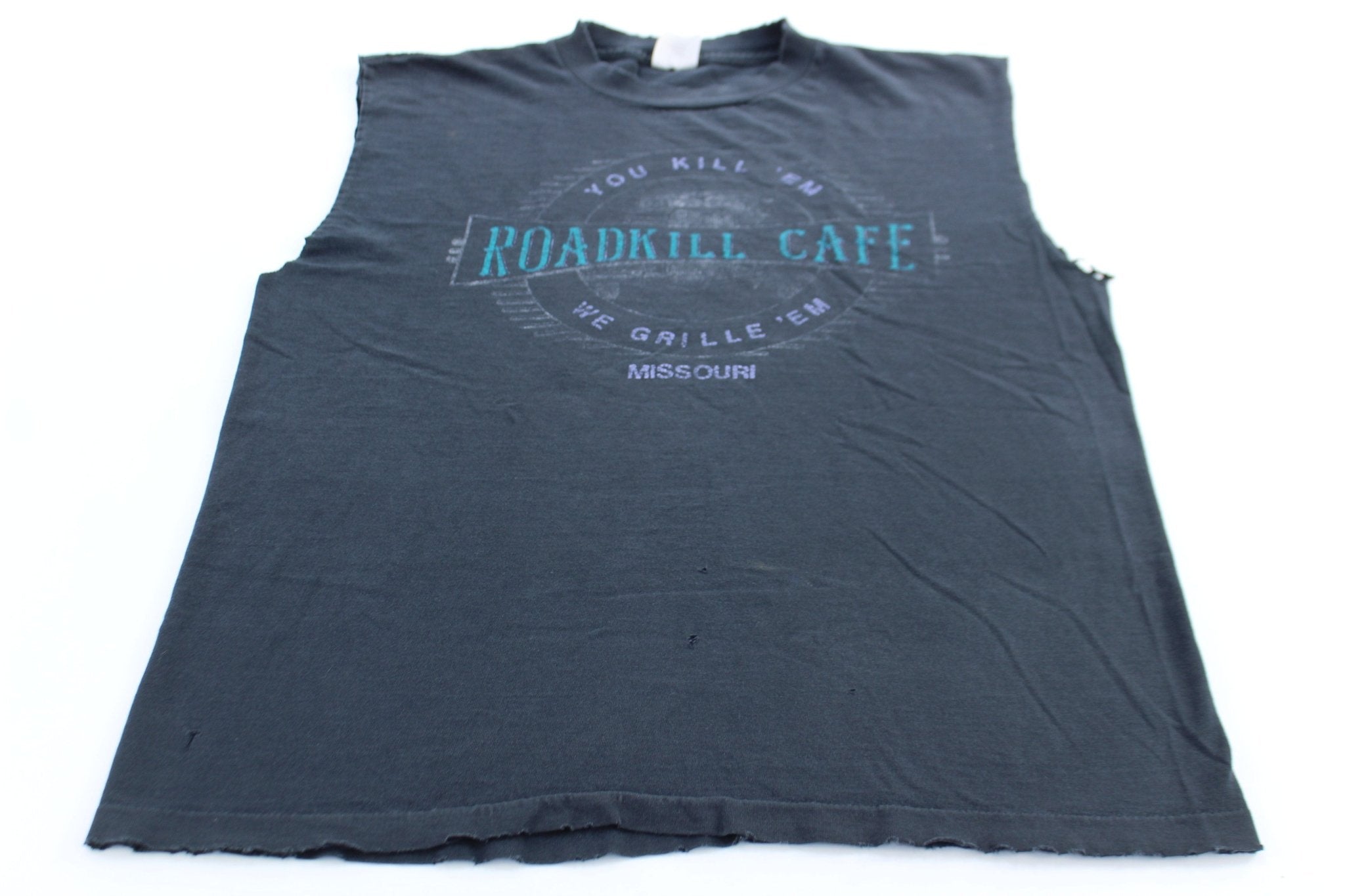 90's Roadkill Cafe Missouri Tank Top - ThriftedThreads.com