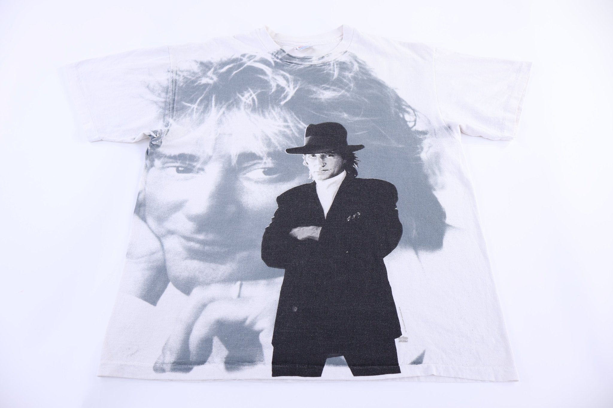 90's Rod Stewart A Night To Remember T-shirt - Shirts & Tops - Thrifted Threads