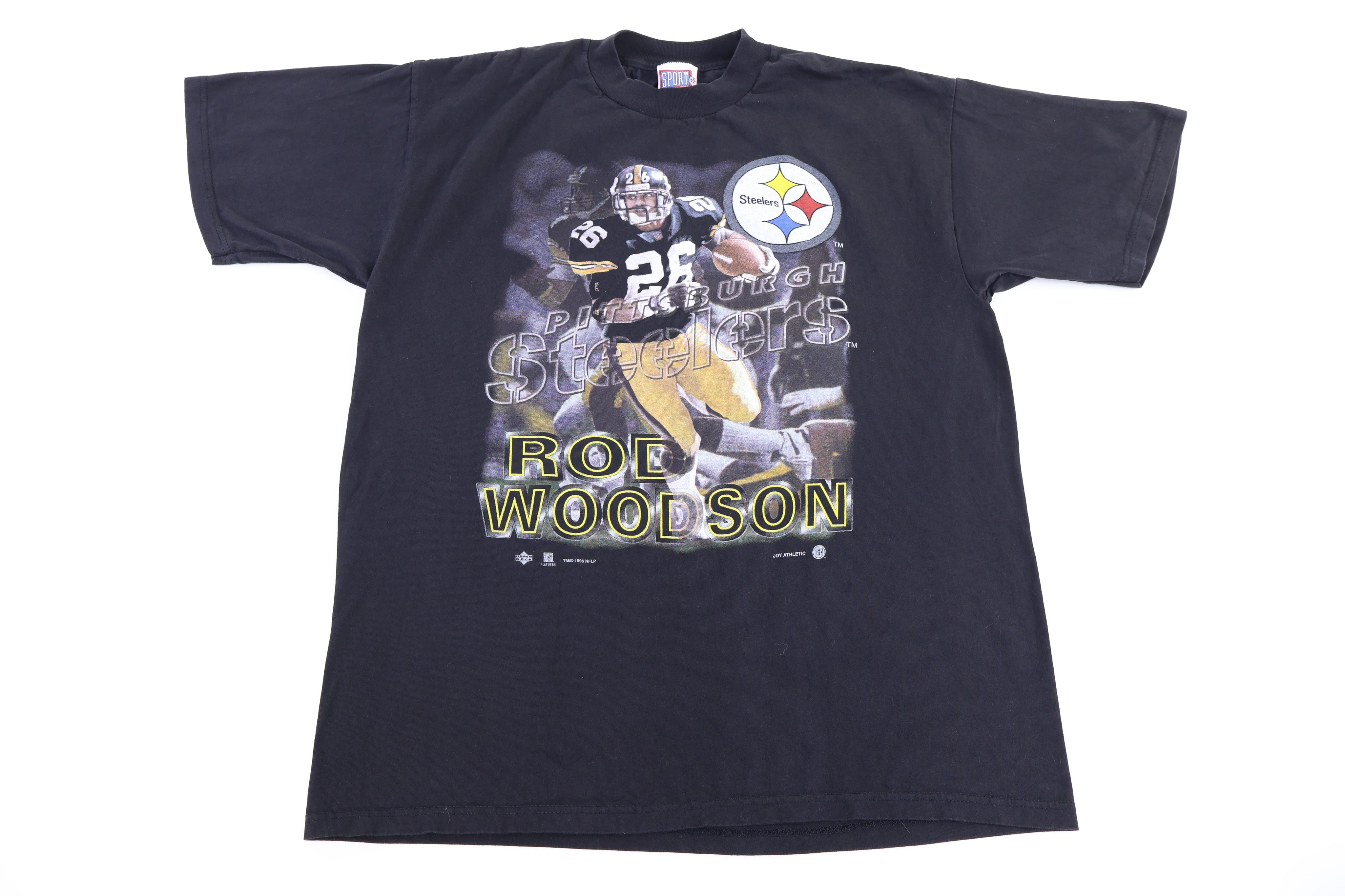 90's Rod Woodson Pittsburgh Steelers Football T-shirt - Shirts & Tops - Thrifted Threads