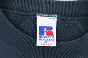 90's Russell Athletic Blue Blank Sweatshirt - sweatshirt - Thrifted Threads