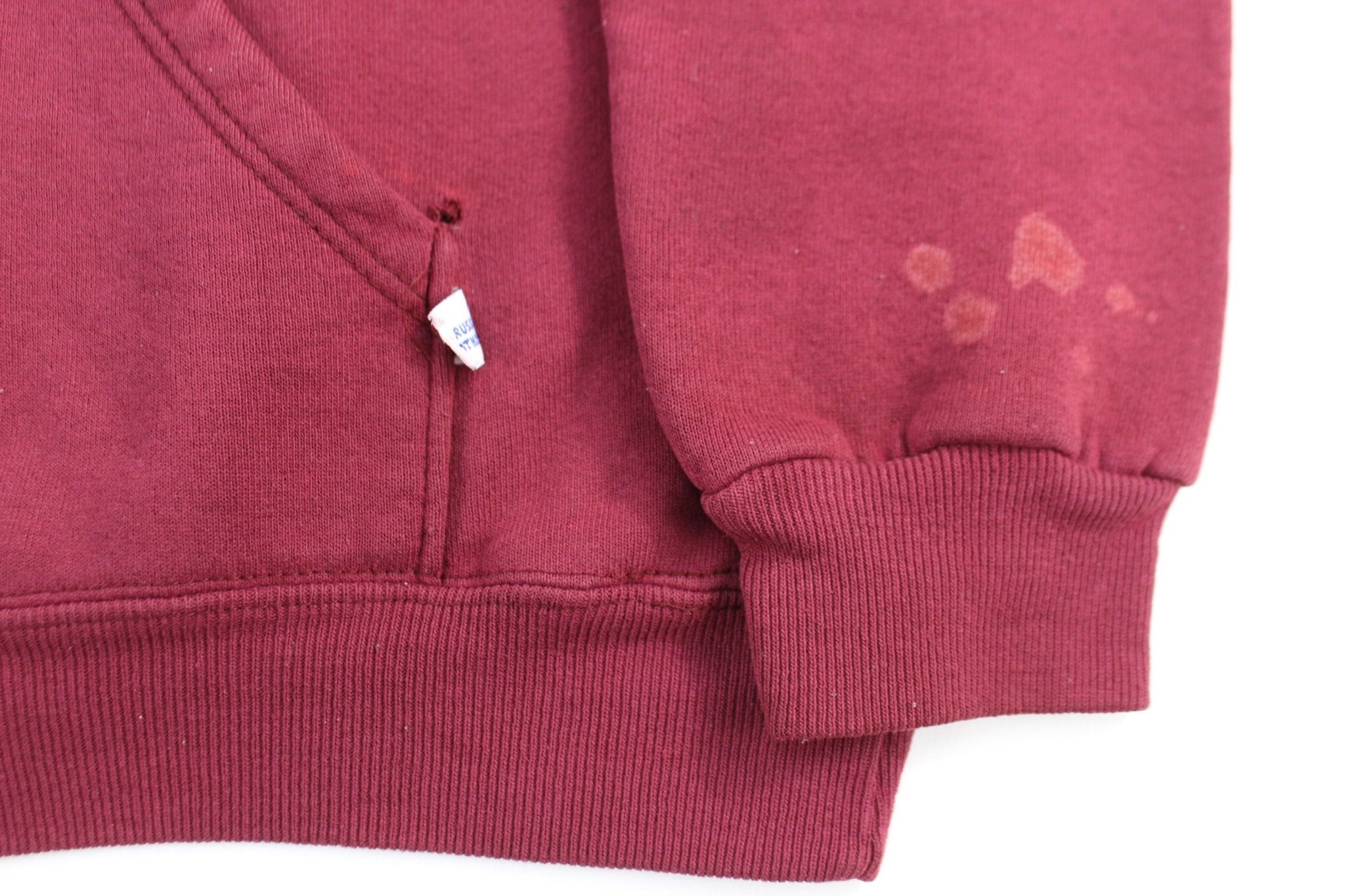 90's Russell Athletic Texas A&M Pullover Hoodie - Sweatshirt - Thrifted Threads