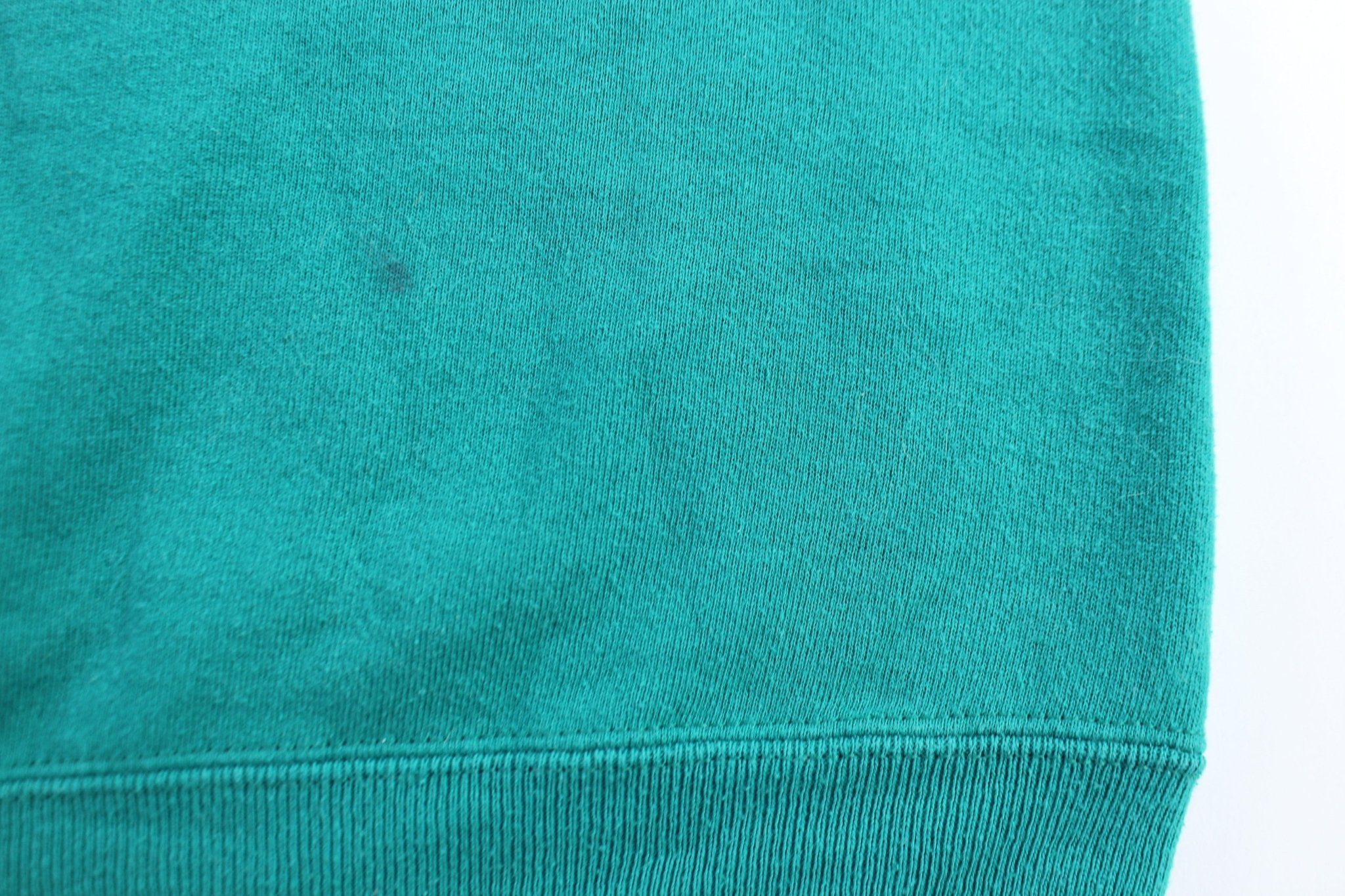 90's Russell Athletic Turquoise Blank Sweatshirt - ThriftedThreads.com