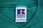 90's Russell Athletic Turquoise Blank Sweatshirt - Sweatshirts - Thrifted Threads