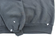 90's Russell Athletics Black Blank Sweatshirt - Sweatshirts - Thrifted Threads