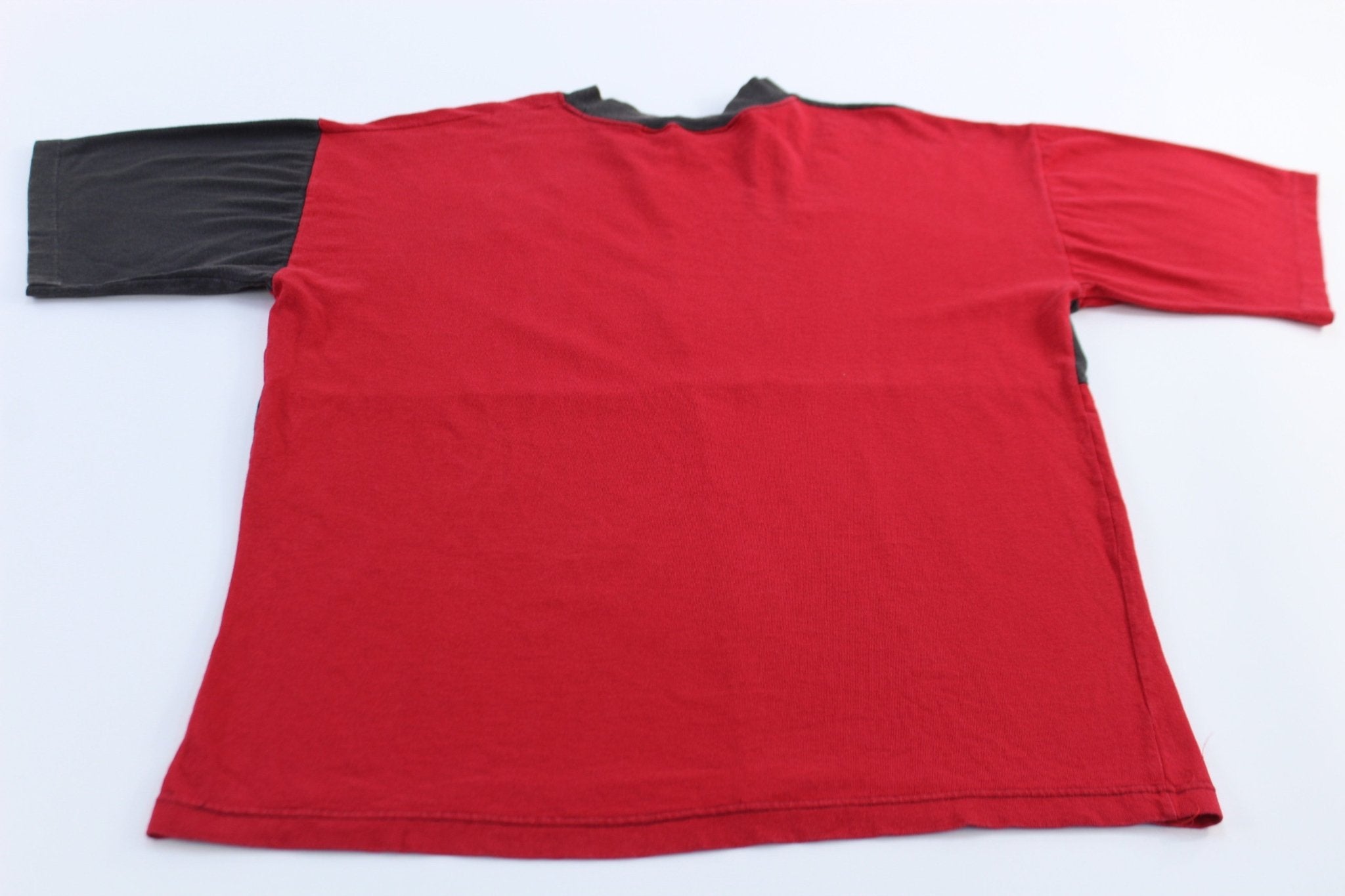 90's Rutgers University Colorblock T-Shirt - ThriftedThreads.com