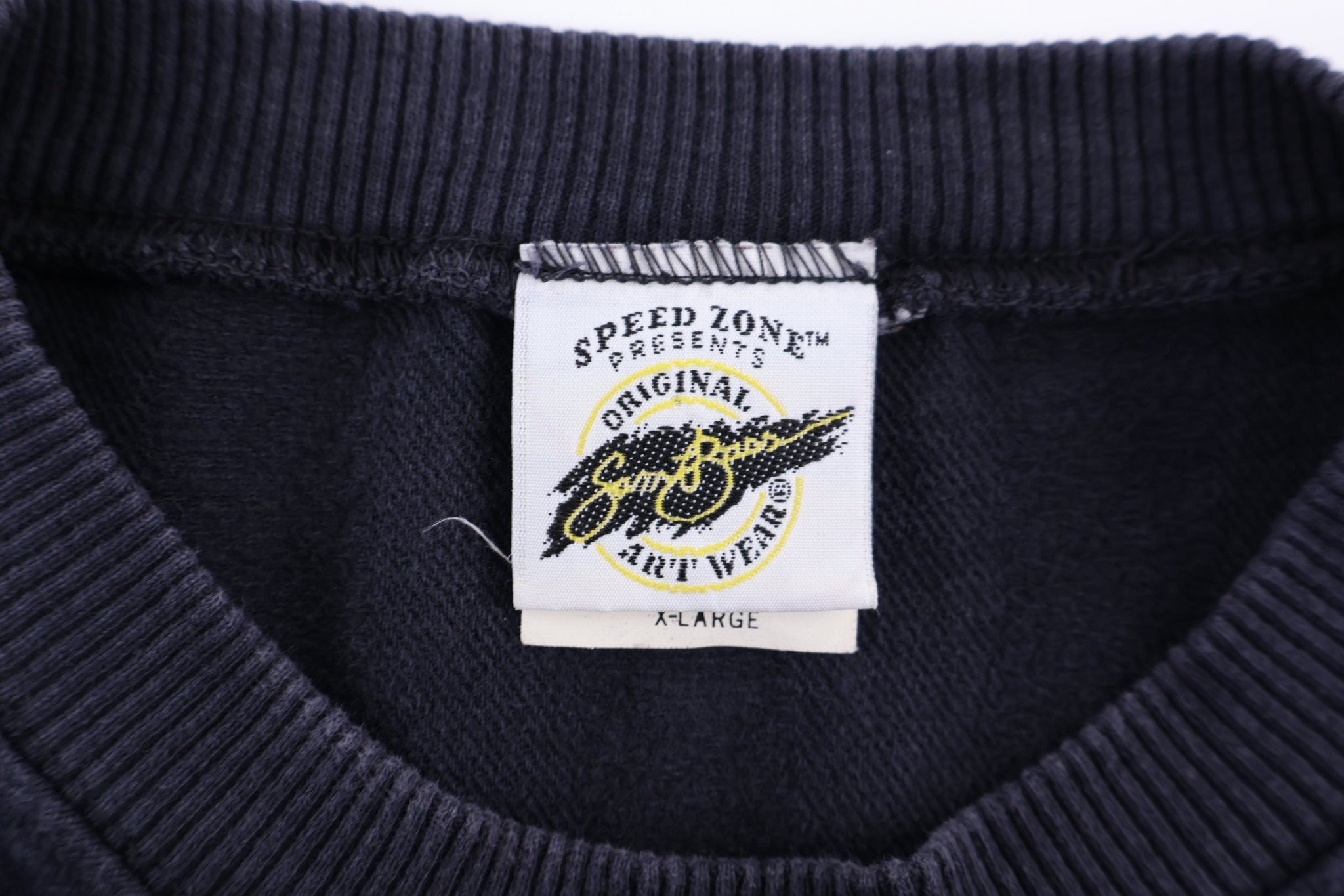 90's Sam Bass Rookie Sensation Racing Sweatshirt - Sweatshirt - Thrifted Threads