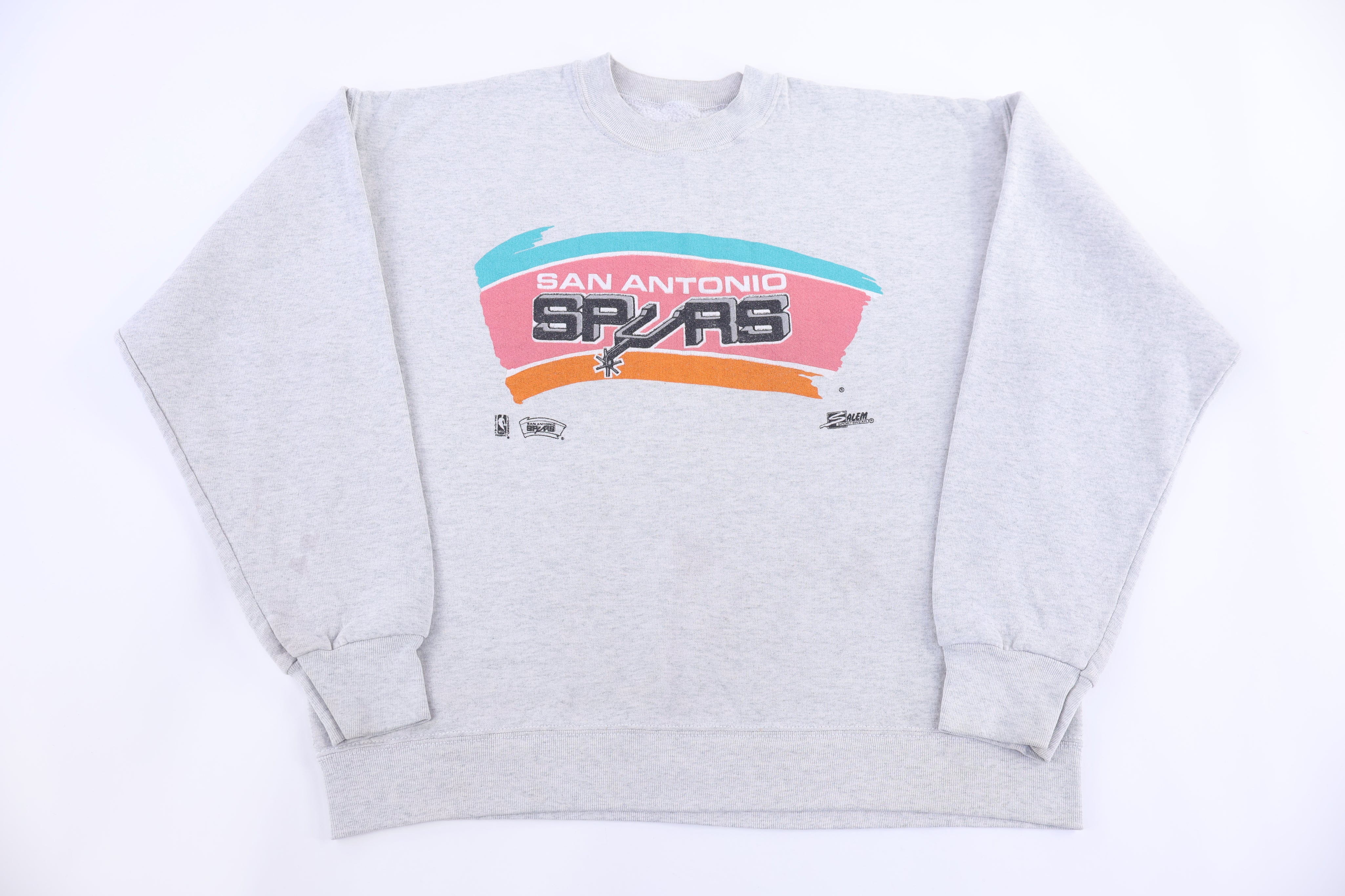 90's San Antonio Spurs Basketball Sweatshirt - Sweatshirt - Thrifted Threads