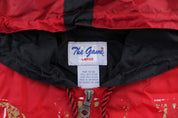 90's San Francisco 49ers Black & Red Zip Up Jacket - Jackets - Thrifted Threads