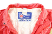 90's San Francisco 49ers Embroidered Apex One Zip Up Jacket - Jacket - Thrifted Threads