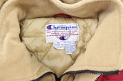 90's San Francisco 49ers Embroidered Champion Zip Up Jacket - ThriftedThreads.com