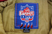 90's San Francisco 49ers Embroidered Puffer Jacket - ThriftedThreads.com