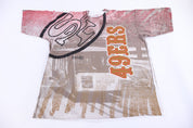 90's San Francisco 49ers Football All Over Graphic T-shirt - Shirts & Tops - Thrifted Threads