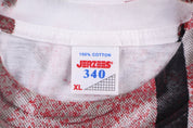 90's San Francisco 49ers Football All Over Graphic T-shirt - Shirts & Tops - Thrifted Threads