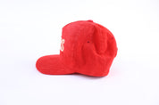 90's San Francisco 49ers Football Corduroy Snapback Hat - Hats - Thrifted Threads