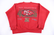 90's San Francisco 49ers Football Sweatshirt - Sweatshirt - Thrifted Threads