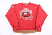 90's San Francisco 49ers Football Sweatshirt - Sweatshirt - Thrifted Threads