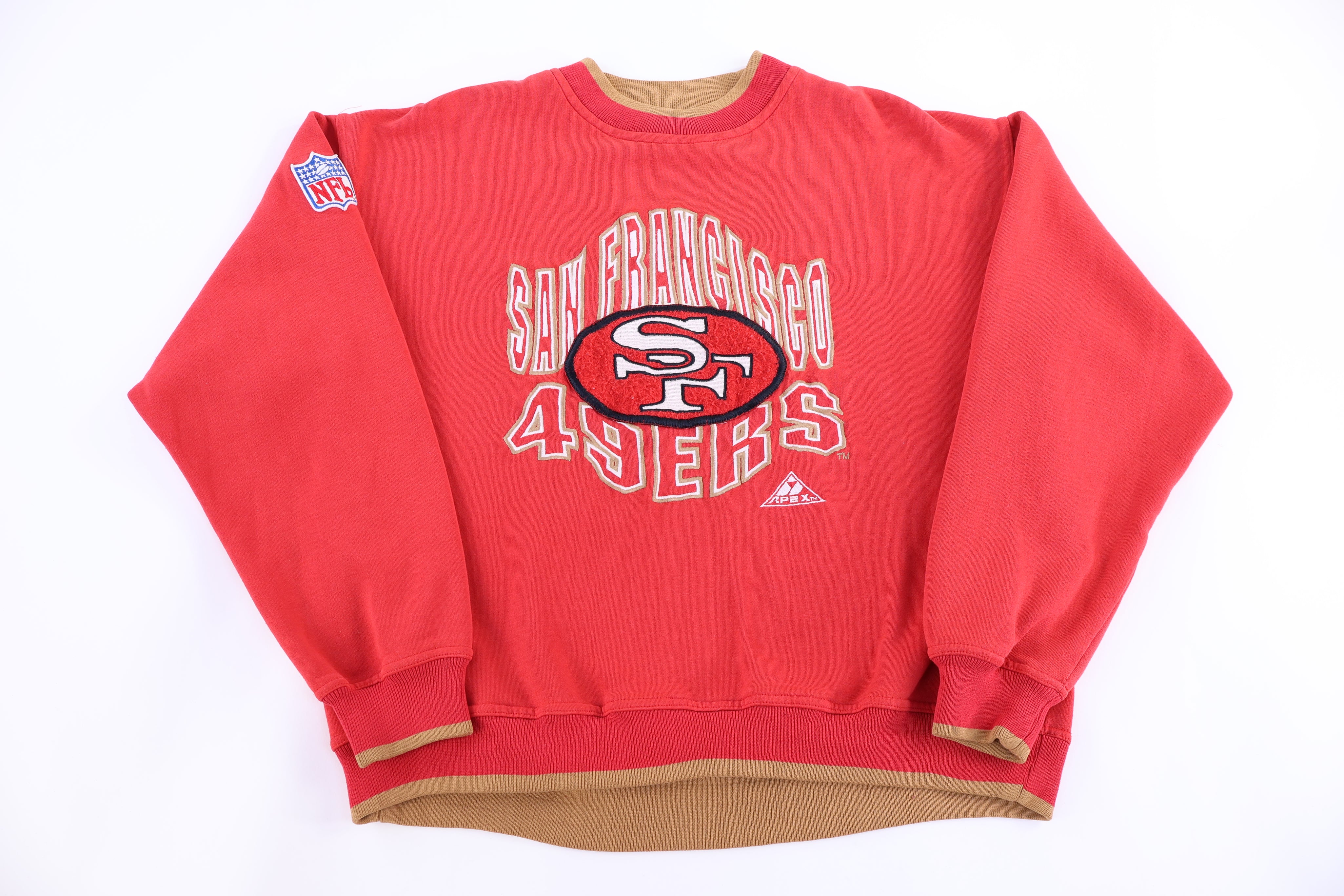 90's San Francisco 49ers Football Sweatshirt - Sweatshirt - Thrifted Threads