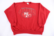 90's San Francisco 49ers Football Sweatshirt - Sweatshirt - Thrifted Threads
